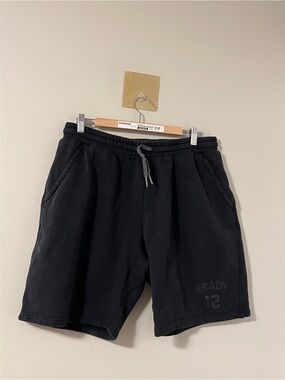 BRADY Black Fleece Sweat Shorts Men’s Large Athletic Lounge Casual